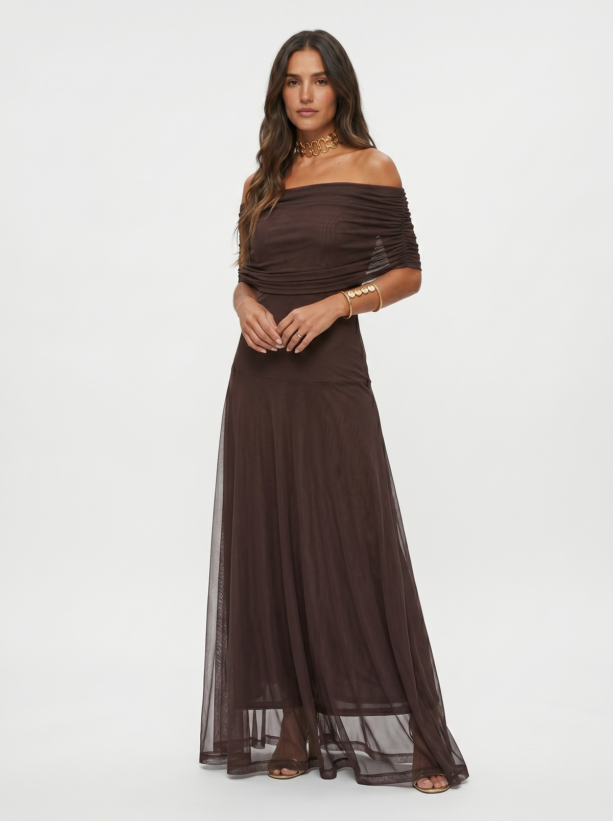 Carla | Abito lungo elegante e semplice per donna