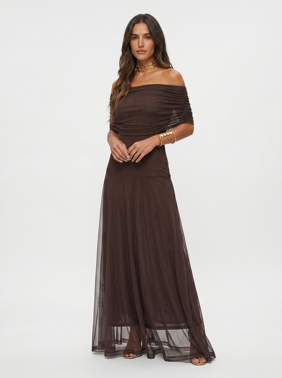 Carla | Abito lungo elegante e semplice per donna