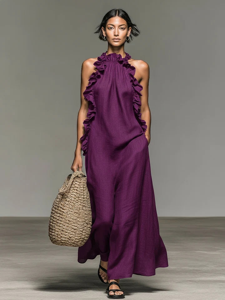 Lua | Vestito Maxi con Tasche per Donna