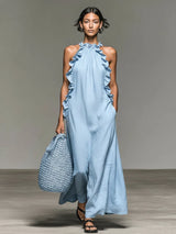 Lua | Vestito Maxi con Tasche per Donna
