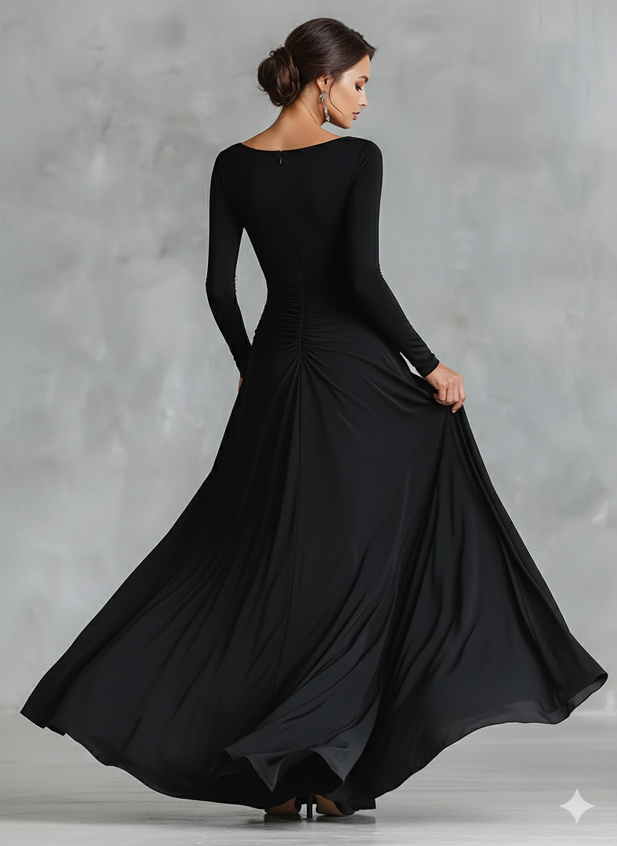 Norfy - Roupa elegante con pregas fluidas