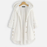 Dana™ | Cappotto a Coste con Cappuccio da Donna