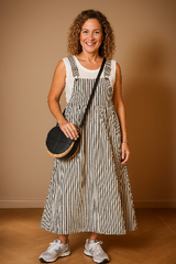 Camille | Tuta Casual a Righe