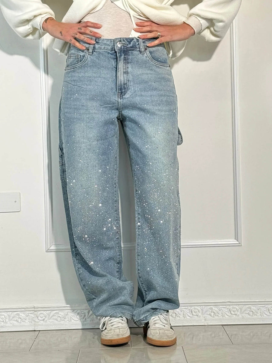 Jeans brillanti, casual e conodi