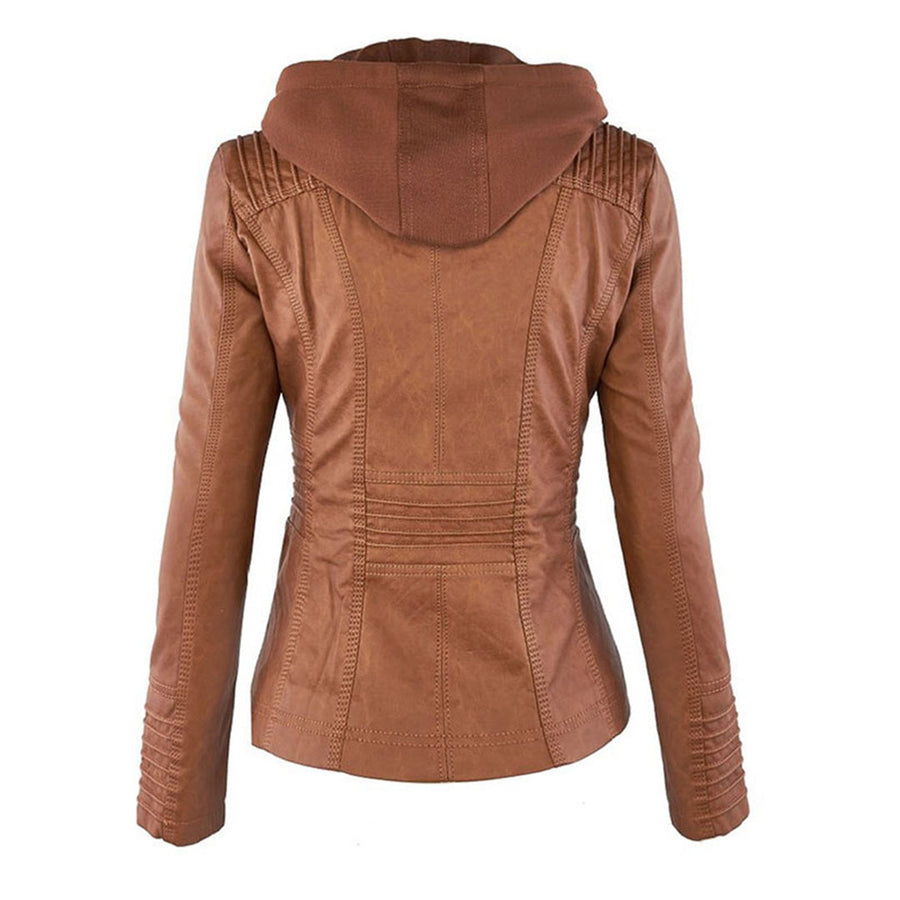 Pia | Giacca Moderna con Cappuccio da Donna