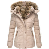 Anna™ | Cappotto invernale caldo con fodera in pelliccia