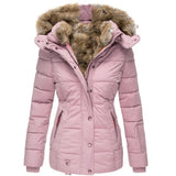 Anna™ | Cappotto invernale caldo con fodera in pelliccia