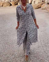 Sari | Completo da Donna con Chiusura a Bottoni
