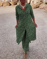 Sari | Completo da Donna con Chiusura a Bottoni