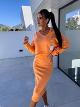 Andrea™ - Set di maglia e abito casual
