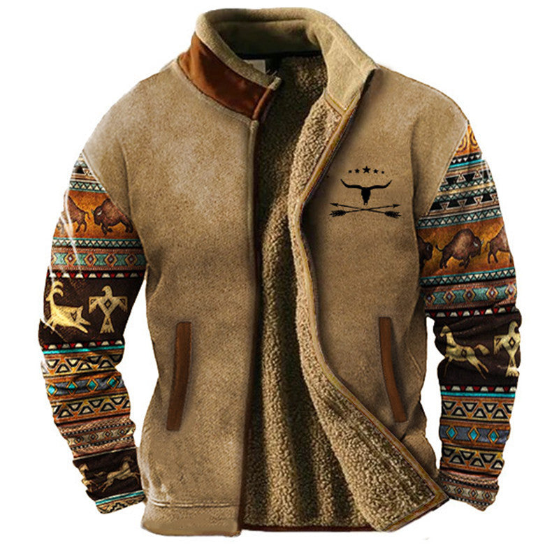 Buffalo™ | Cappotto casual in lana con fodera termica