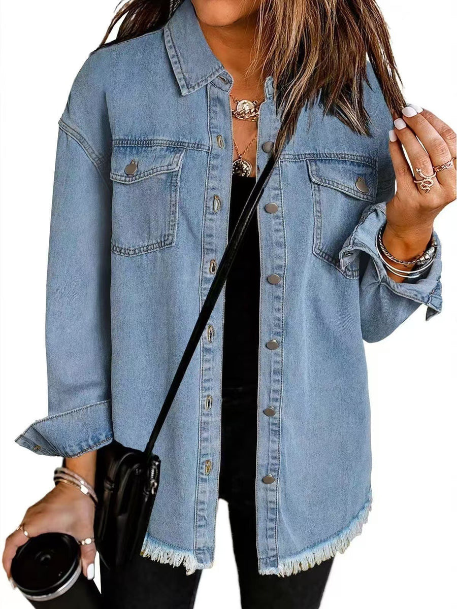 Stefania™ | Giacca in denim senza tempo