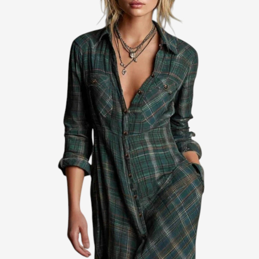 Cécile - Camisa maxi senza tempo da donna