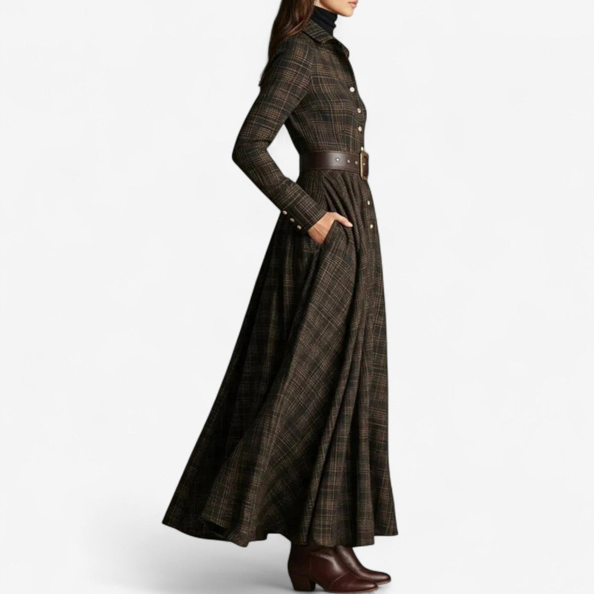 Sarah™ | Abito Maxi di Ispirazione Vintage