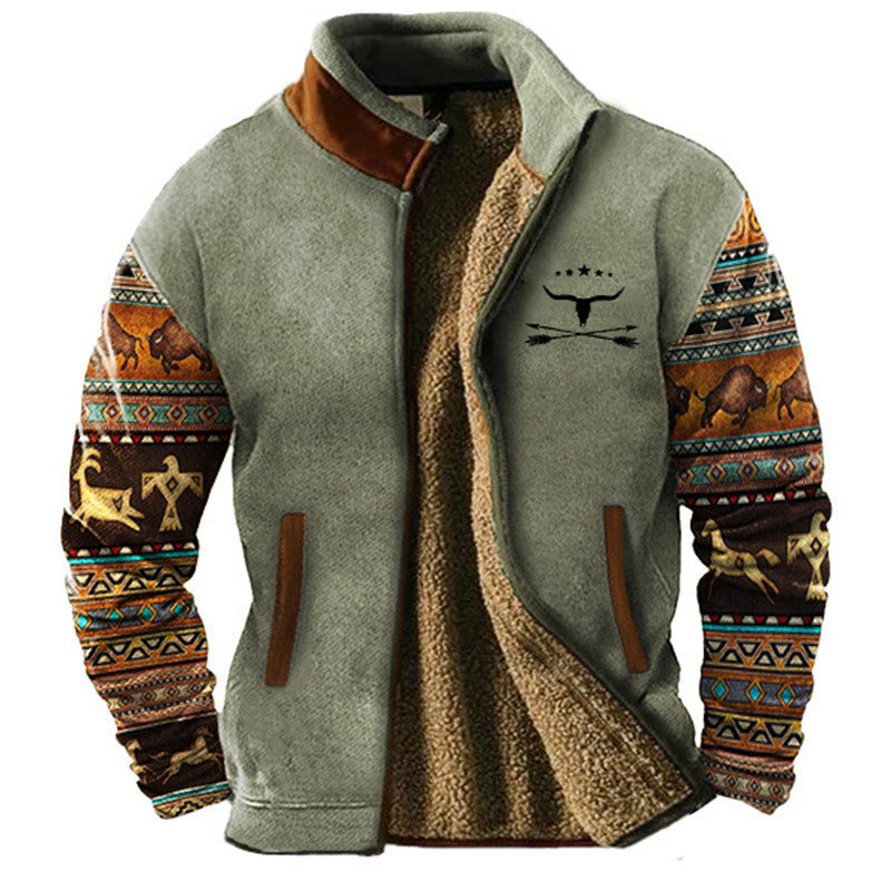 Buffalo™ | Cappotto casual in lana con fodera termica