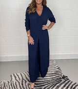 Alejandra | Set Casual Due Pezzi con Scollo a V da Donna