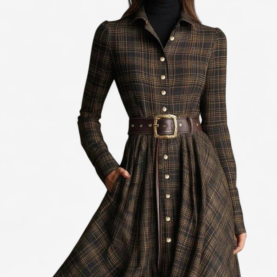 Sarah™ | Abito Maxi di Ispirazione Vintage