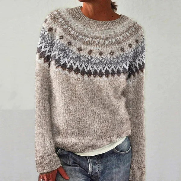 Elin - Maglione vintage alla moda