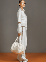 Marietta | Blusa e Pantaloni a Gamba Larga da Donna