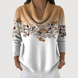 Amor | Maglione Floreale con gola suave