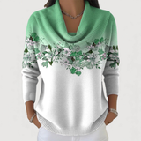 Amor | Maglione Floreale con gola suave