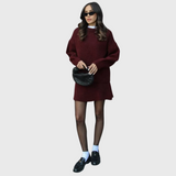 Set in Maglia Accogliente da Donna