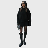 Set in Maglia Accogliente da Donna