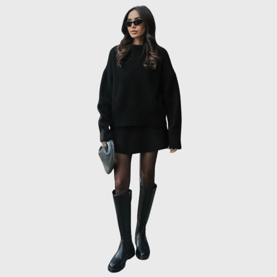 Set in Maglia Accogliente da Donna