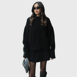 Set in Maglia Accogliente da Donna