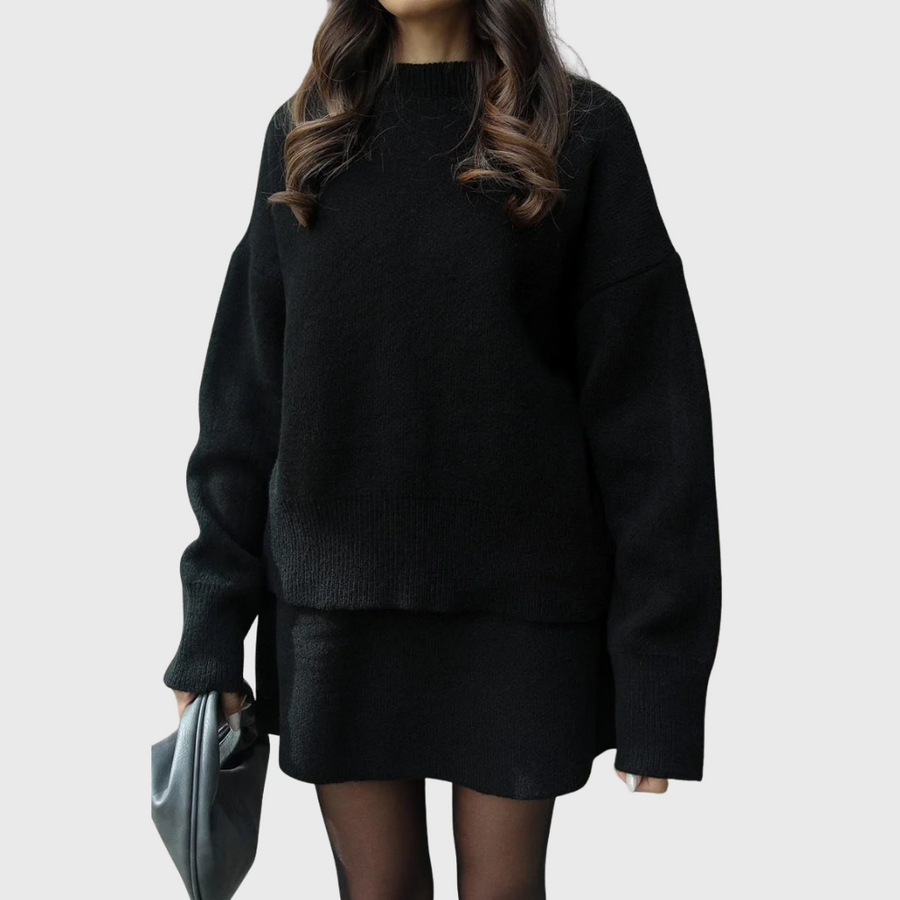 Set in Maglia Accogliente da Donna