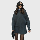 Set in Maglia Accogliente da Donna