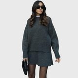 Set in Maglia Accogliente da Donna