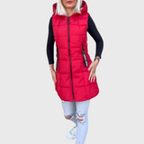 Alba | Cappotto Imbottito Senza Maniche da Donna