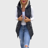 Alba | Cappotto Imbottito Senza Maniche da Donna
