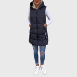 Alba | Cappotto Imbottito Senza Maniche da Donna