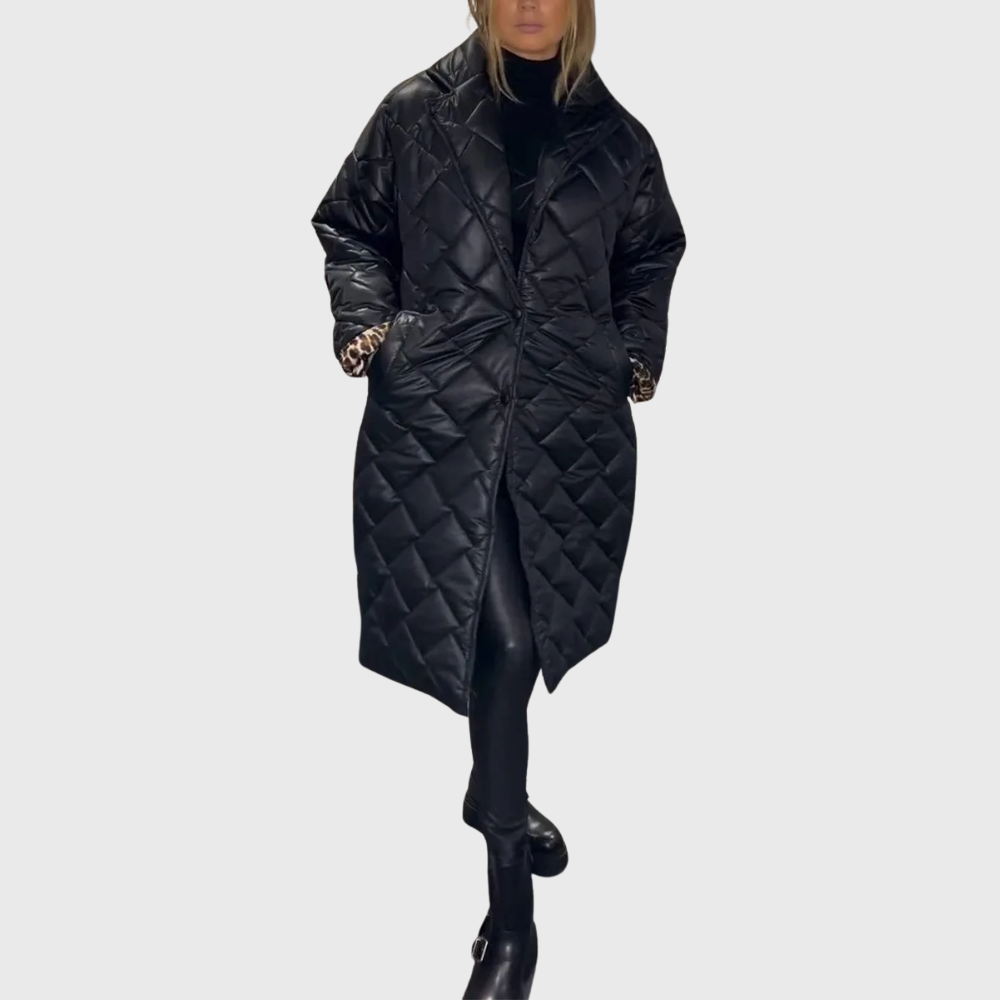 Cappotto Imbottito Reversibile da Donna