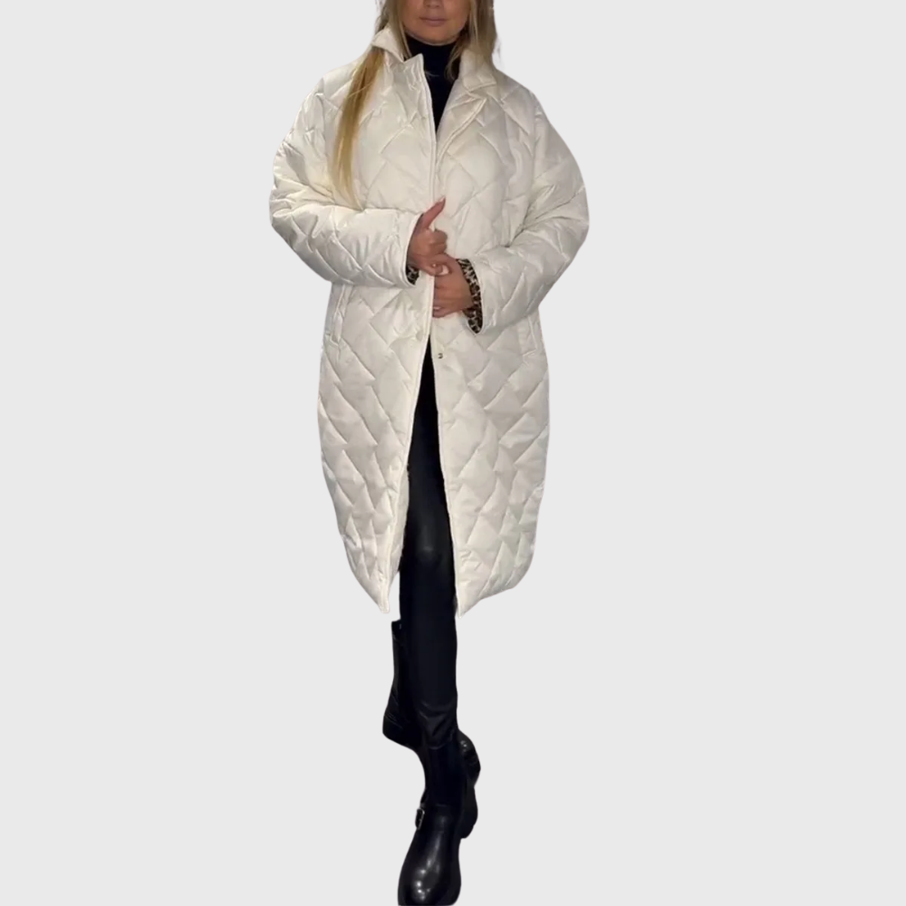 Cappotto Imbottito Reversibile da Donna