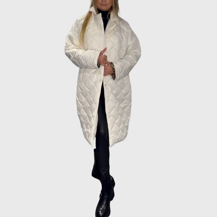 Cappotto Imbottito Reversibile da Donna