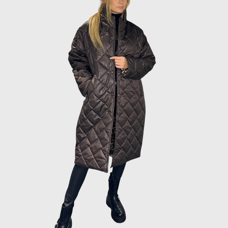 Cappotto Imbottito Reversibile da Donna