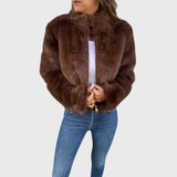 Sofia | Giacca Termica Femminile Teddy Fleece da Donna