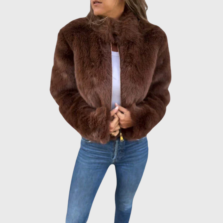 Sofia - Giacca termica femminile Teddy Fleece