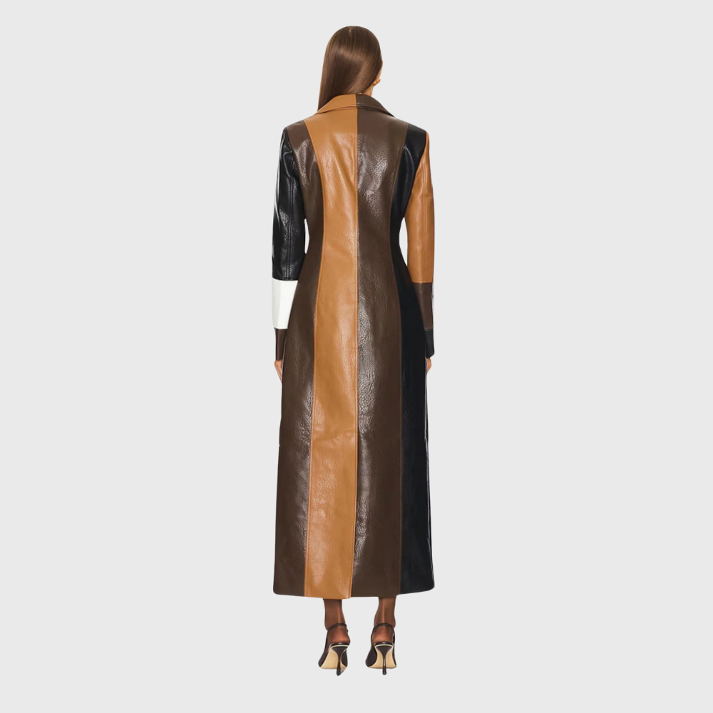 Maria - Cappotto lungo patchwork