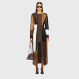 Maria - Cappotto lungo patchwork