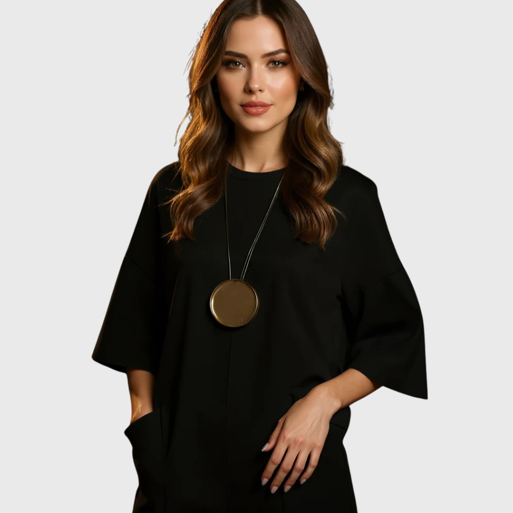 Julia | Tuta Elegante a Manica Corta
