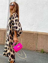 Lisa™ - Abito con stampa leopardata