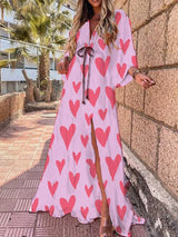 Daria - Vestito Kaftan per Vacanze da Donna