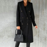 DESIREE™ | CAPPOTTO LUNGO CON DOPPIA ABBOTTONATURA