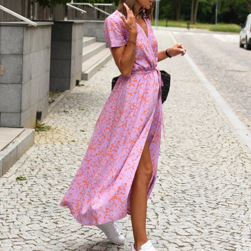 Anna™ Abito da donna con stampa floreale primavera/estate