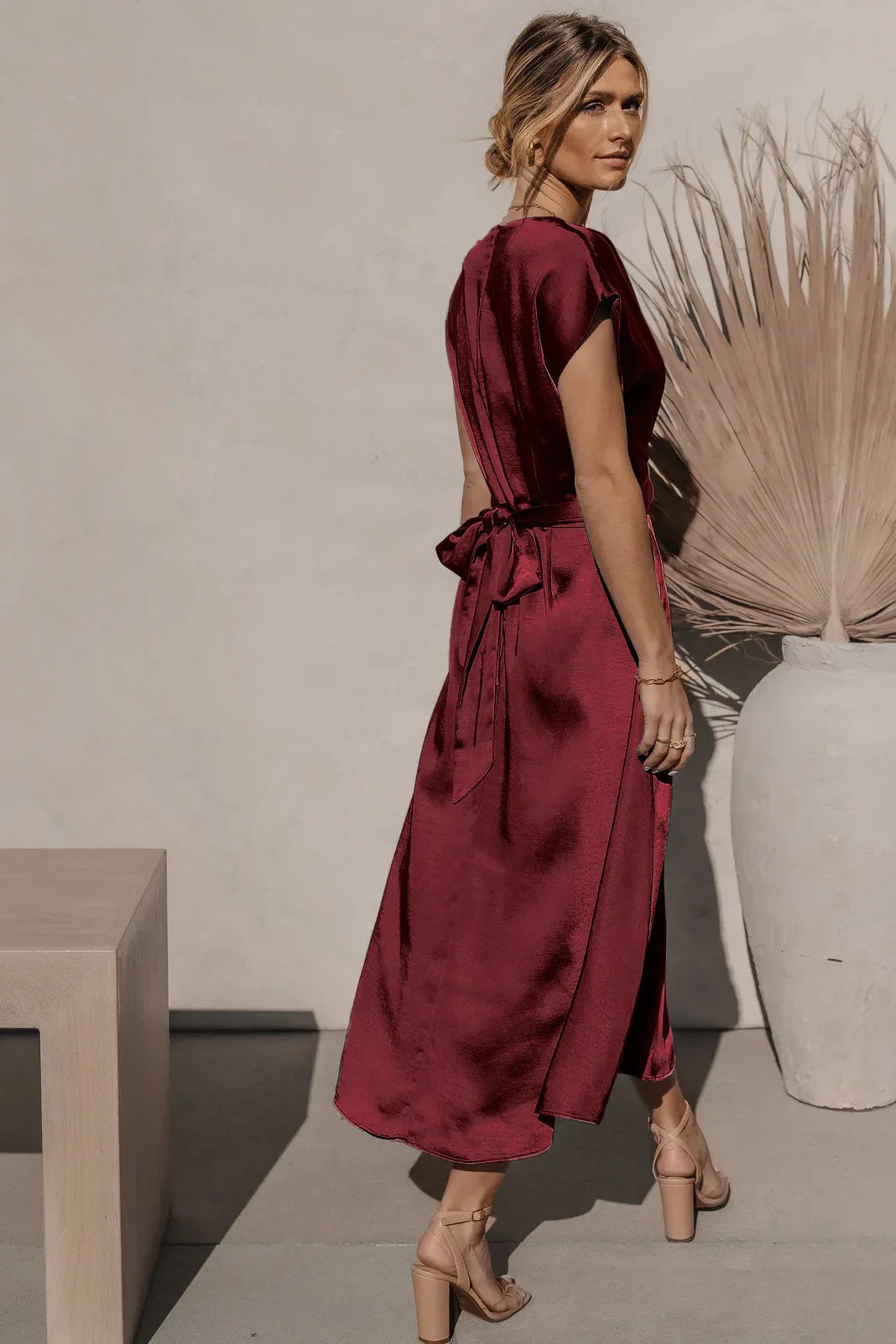 Kyra™ | Abito di cetim elegante