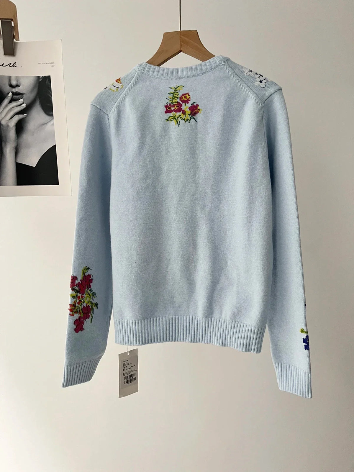 Sahara | Cardigan Elegante con Fiori da Donna